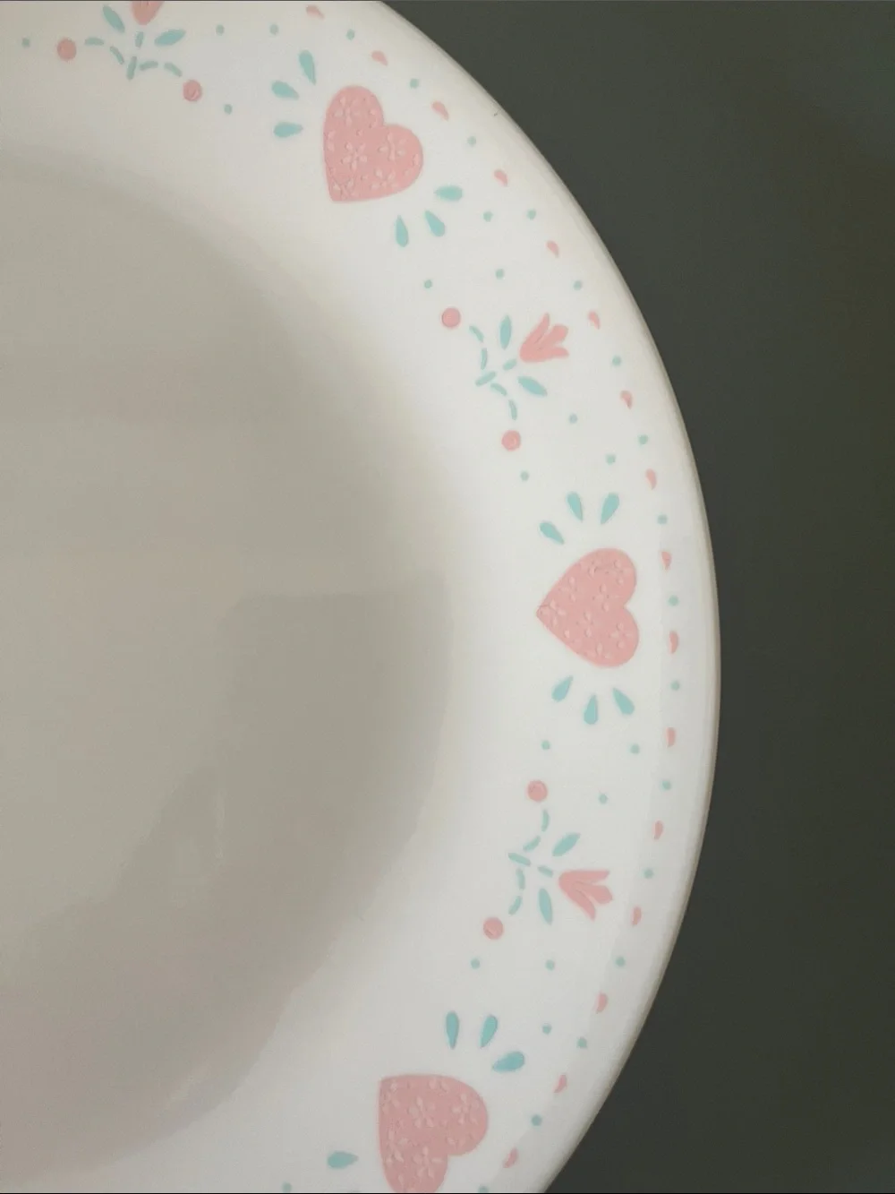 Vintage Corelle “Forever Yours” pattern- Set of 4